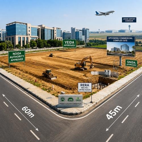 Prime Sector Commercial Plot for Retail & Offices
